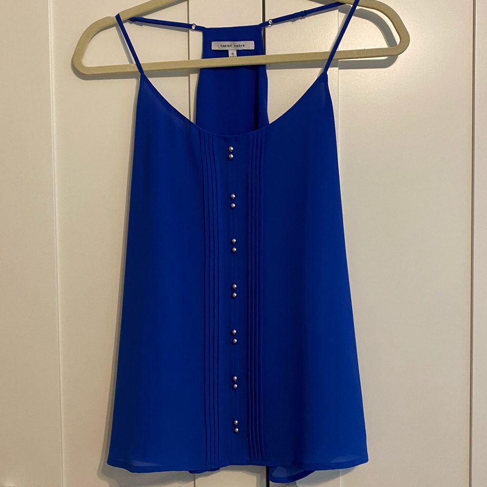 Royal blue tank top